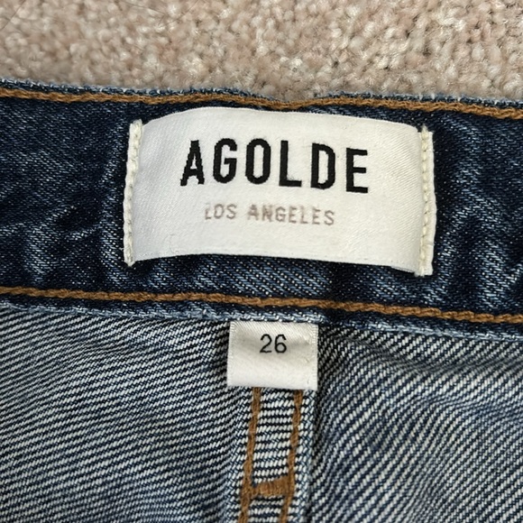 NWT Agolde Austin Mid Rise Tapered Slim - Picture 5 of 9